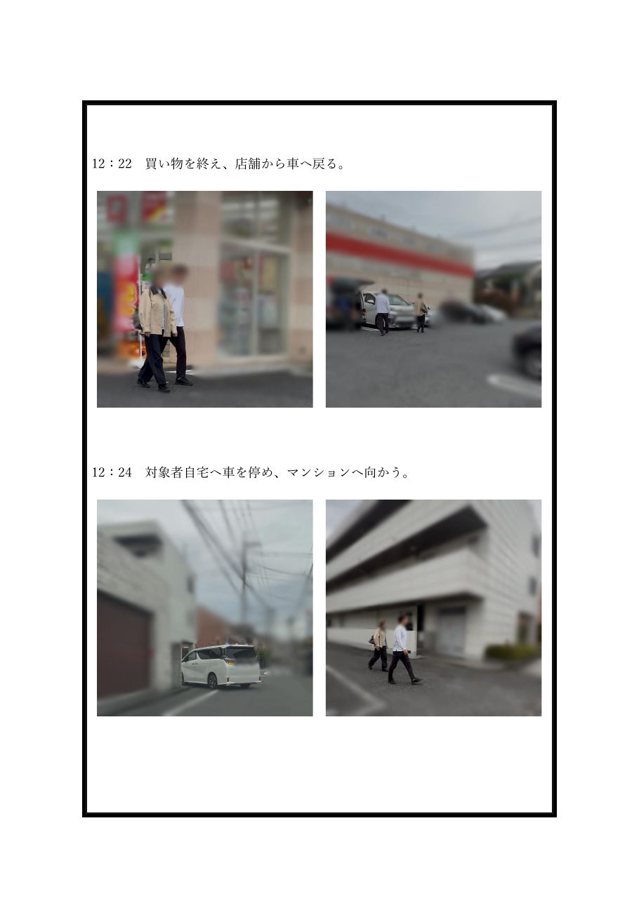 調査報告書サンプル 10ページ目