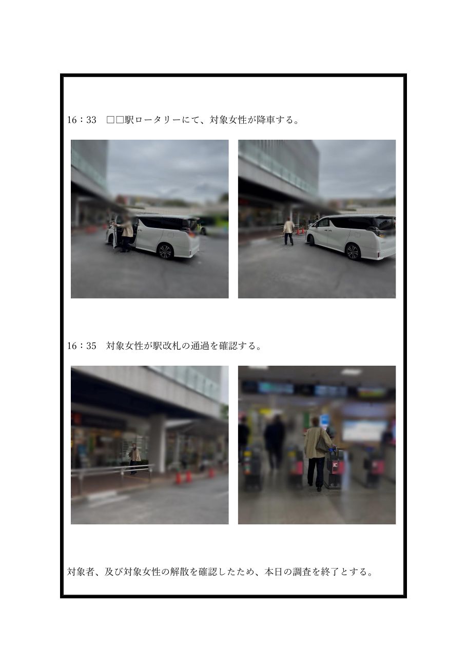 調査報告書サンプル 13ページ目